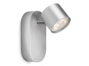 Philips Aufbauspot Star, 4.5 W, 500 lm, 2700 K, Silber