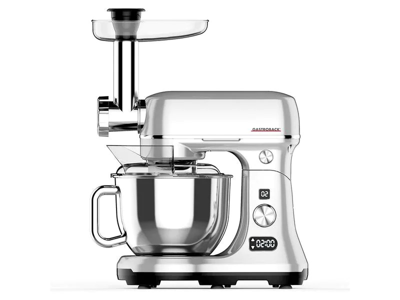 Gastroback Küchenmaschine Advanced Digital 40977 Silber