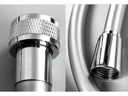 AquaClic Duschbrauseschlauch Flex argento 175 cm