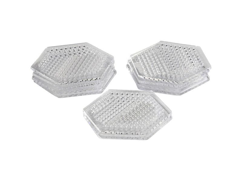Creativ Company Bügelperlen Platten 7.5 cm Transparent