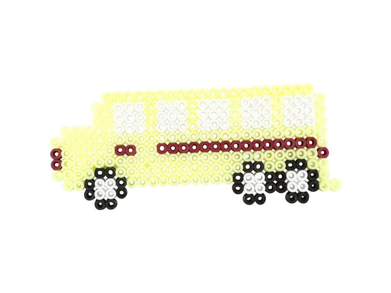 Creativ Company Bügelperlen Platten Fahrzeuge Transparent