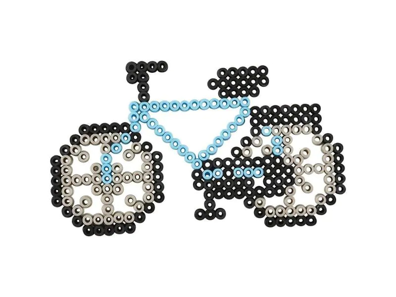 Creativ Company Bügelperlen Platten Fahrzeuge Transparent