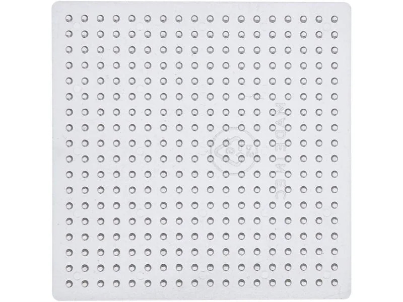 Creativ Company Bügelperlen Platten Quadrat Transparent