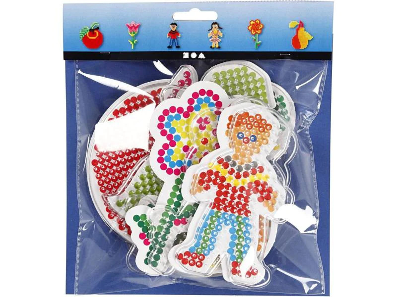 Creativ Company Bügelperlen Platten Set Transparent