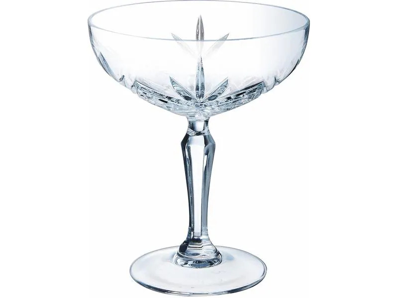 Bormioli Rocco Sektglas Broadway 250 ml, 6 Stück, Transparent