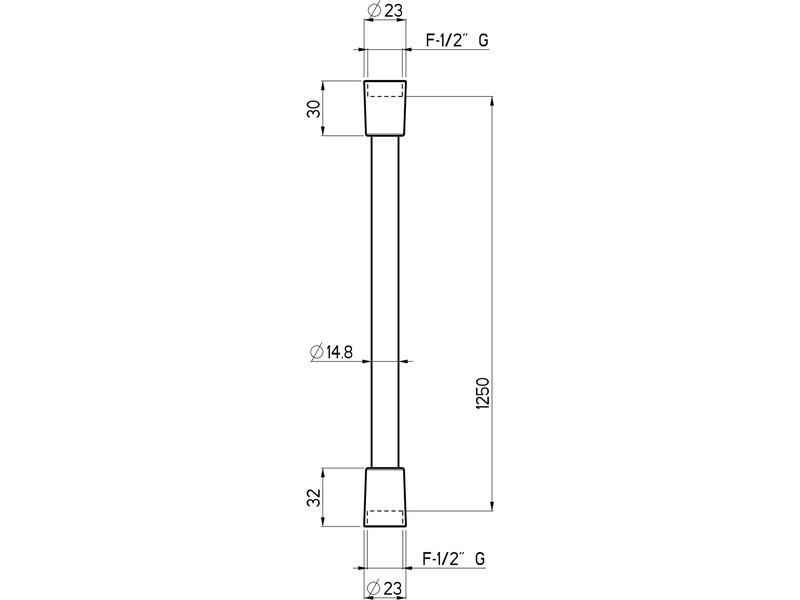 Nikles Duschbrauseschlauch 125 cm