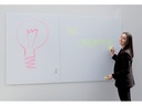 Franken Glassboard 120 cm x 240 cm, Weiss