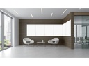 Franken Glassboard 65 cm x 100 cm, Weiss