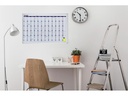 Franken Kalender Jahreskalender X-tra!Line 60 cm x 90 cm, Weiss
