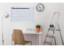 Franken Kalender Monatskalender X-tra!Line 60 cm x 90 cm, Weiss