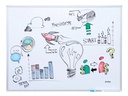 Franken Whiteboard X-tra!Line 60 cm x 90 cm, Weiss