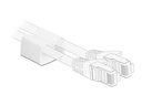 Delock Kabel-Clip weiss 2 Stück