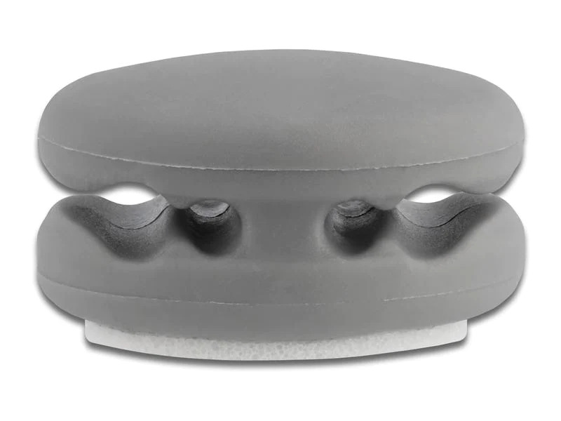 Delock Kabelhalter 14 x 25 mm, 3 Stück mit 4 Durchführungen