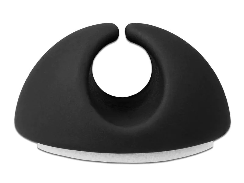 Delock Kabelhalter 35mm, für 1 Kabel, selbstklebend 6 Stück