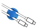 Delock Kabelhalter 4 mm, 5x2 Stück, farbig, 2 Durchführungen
