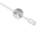 Delock Kabelhalter 6,5 mm 2x3 Stück, grau&amp;weiss