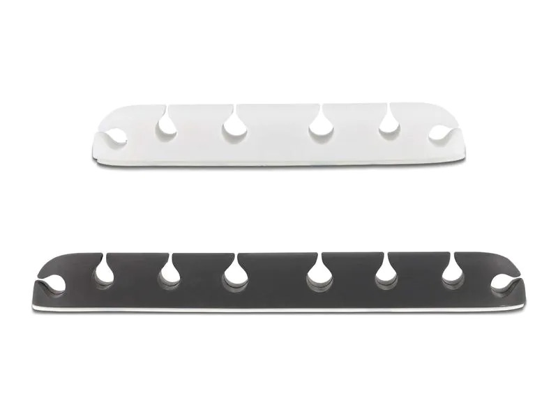 Delock Kabelhalter Kombi Set 4 Stück