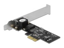 Delock Netzwerkkarte 1x 2.5 Gbps RJ-45 PCI-Express x1
