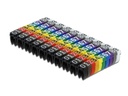 Delock Kabelkennzeichnung Clips 0-9  farbig, 10x 10er Sets.