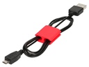 Max Hauri Kabel-Clip Hold 6 Stück, Grün. Rot, Blau