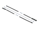 Delock Kabelbinder 310 x 4.5 mm Polyamid, Schwarz, 10 Stk.