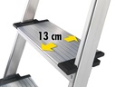 Hailo Bockleiter L80 ComfortLine Garden 6 Stufen