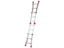 Hailo Teleskopleiter 4 x 3 Sprossen