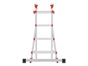 Hailo Teleskopleiter 4 x 4 Sprossen