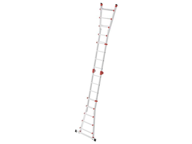 Hailo Teleskopleiter 4 x 5 Sprossen