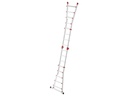 Hailo Teleskopleiter 4 x 5 Sprossen