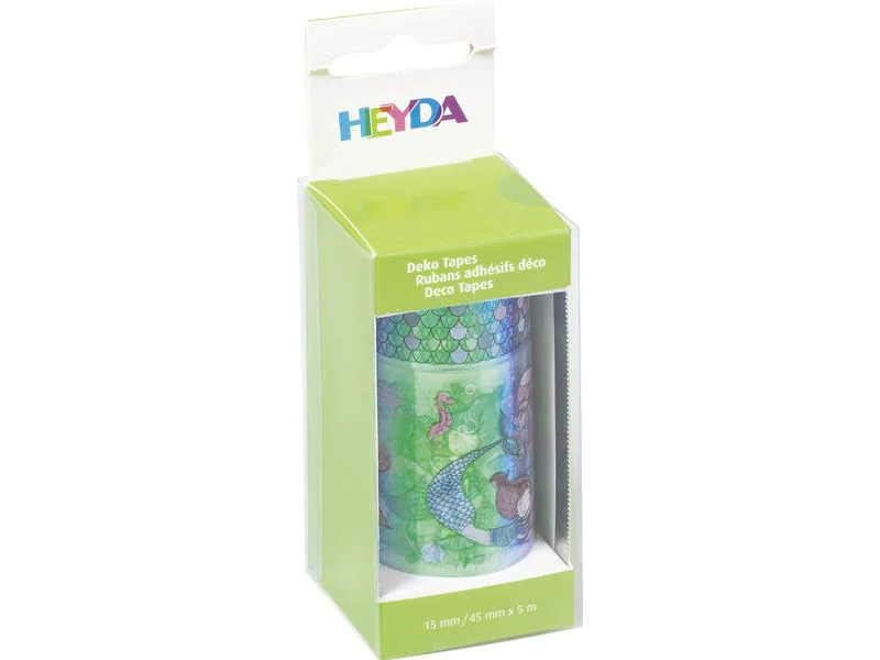 Heyda Washi Tape Meerjungfrau Mehrfarbig