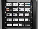 Delock Easy 45 Modulblende Loch-Ausschnitt D-Typ 5 Stück, Weiss