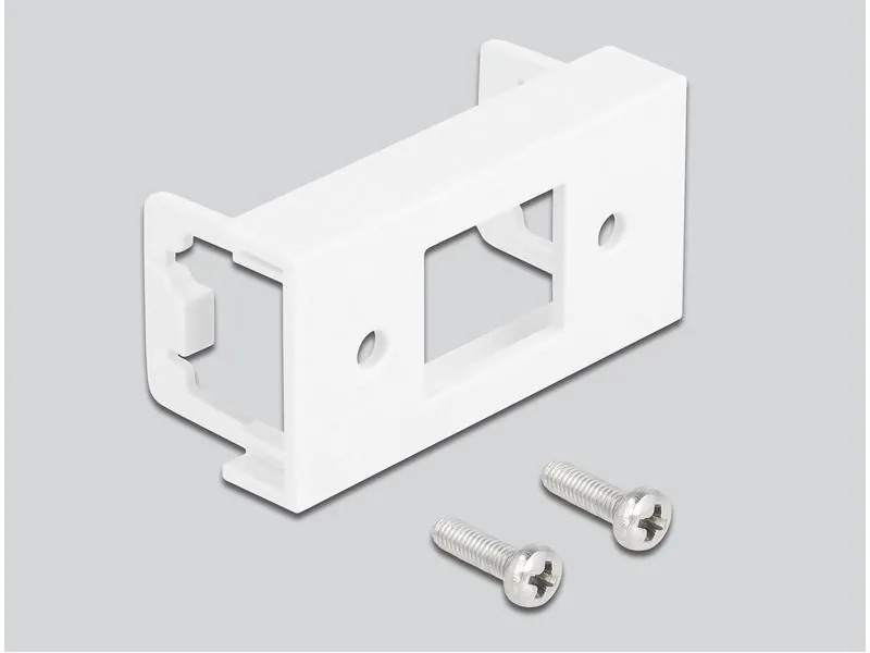 Delock Patchkabel für Easy 45 Modul Cat 6A, S/FTP, 2 m, Schwarz