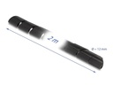 Delock Spiroschlauch flexibel 2 m x 12 mm Schwarz
