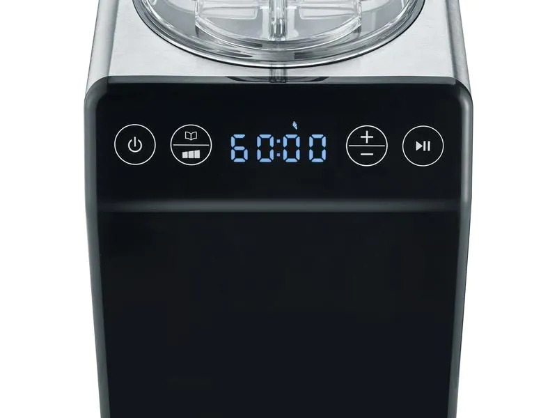 Caso Glacemaschine IM 700 2 l, Schwarz/Silber