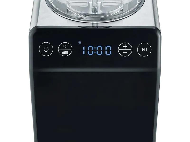 Caso Glacemaschine IM 700 2 l, Schwarz/Silber