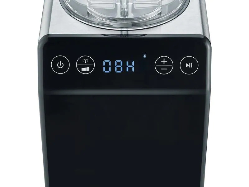 Caso Glacemaschine IM 700 2 l, Schwarz/Silber