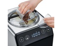 Caso Glacemaschine IM 700 2 l, Schwarz/Silber
