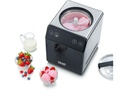 Caso Glacemaschine IM 700 2 l, Schwarz/Silber
