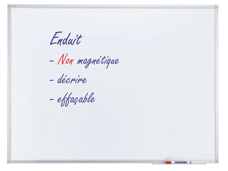 Franken Whiteboard X-tra!Line 45 cm x 60 cm, Weiss