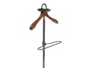 Kare Garderobenständer Cosmopolitan 124 cm, Braun/Schwarz