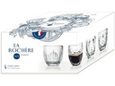 La Rochère Espresso Becher Troquet 100 ml, 100 Stück, Transparent