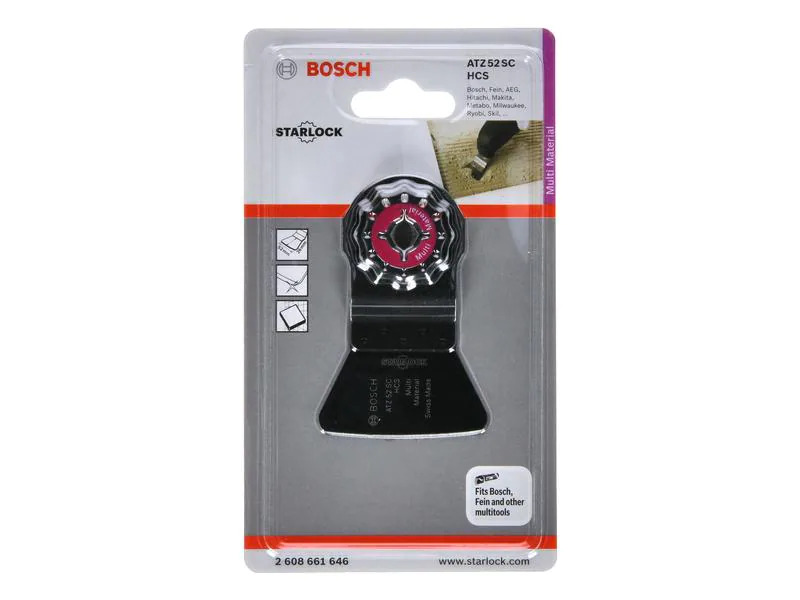 Bosch Professional HCS Schaber ATZ 52 SC, starr, 52 x 26 mm