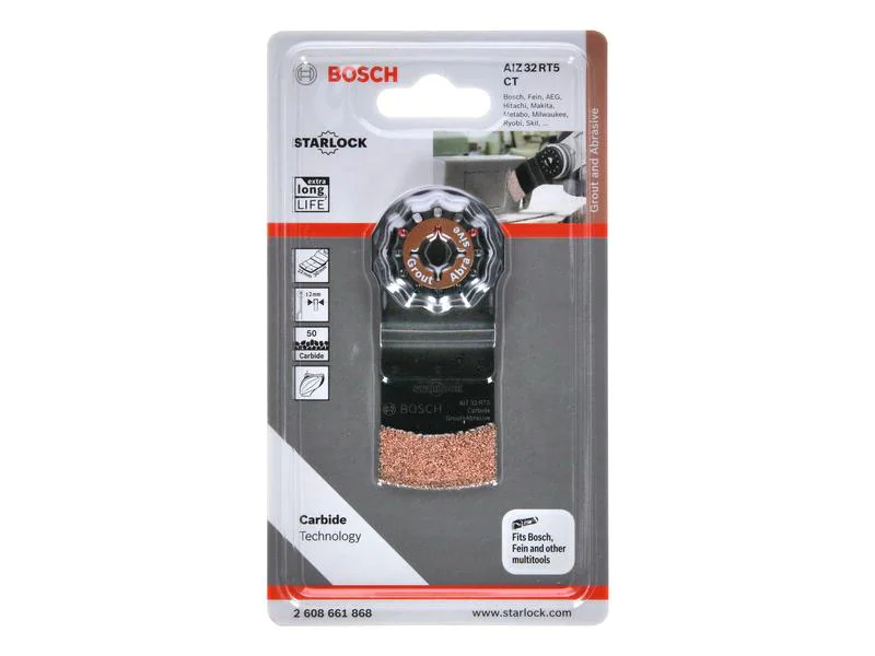Bosch Professional Tauchsägeblatt Carbide-RIFF AIZ 32 RT5, 32 x 30 mm