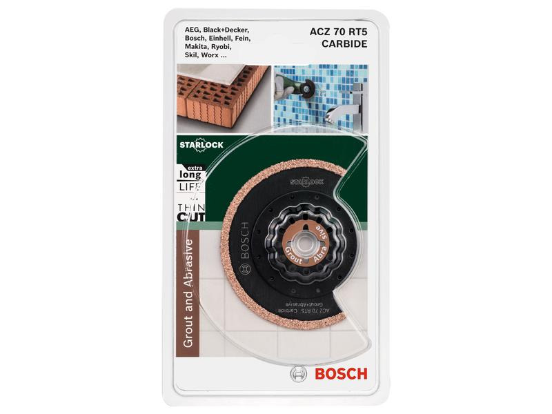 Bosch Segmentsägeblatt ACZ 70 RT5, 70 mm