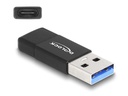Delock USB-Adapter 3.2 Gen 2 USB-A Stecker - USB-C Buchse