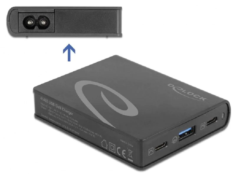 Delock USB-Wandladegerät 41452 USB-Typ-C + USB-Typ-A