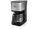 Princess Filterkaffeemaschine Compact 12 Schwarz/Silber