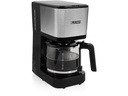 Princess Filterkaffeemaschine Compact 12 Schwarz/Silber