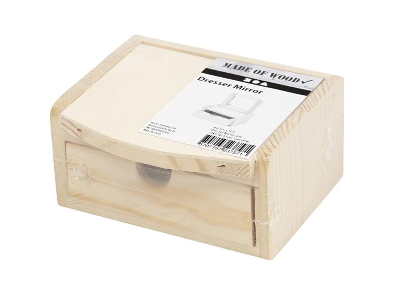 Creativ Company Holzartikel 12 cm Spiegelkommode